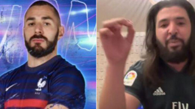 Le retour de Benzema - source photo capture d'écran TF1 et vidéo youtube Henni