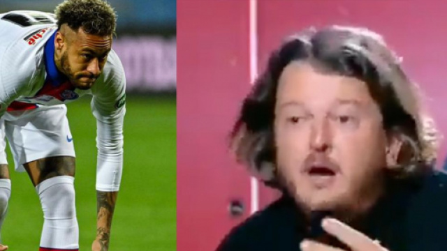 Neymar pris à partie par Guillaume Dufy sur le plateau de la chaine L'Équipe. (Crédit Twitter et Culture PSG)