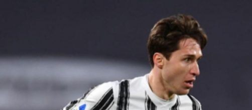 Federico Chiesa, centrocampista della Juventus.