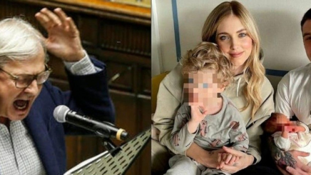 Primo Maggio: Vittorio Sgarbi contro Fedez.