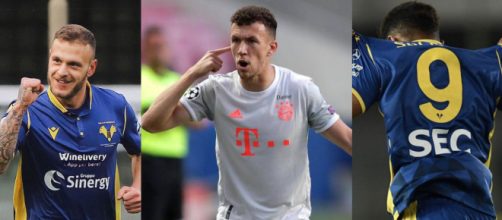 Da sinistra: Dimarco, Perisic e Salcedo.