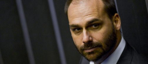 Deputado Eduardo Bolsonaro (PSL-SP) elogiou políticas da época do ditador chileno Augusto Pinochet (Agência Brasil)