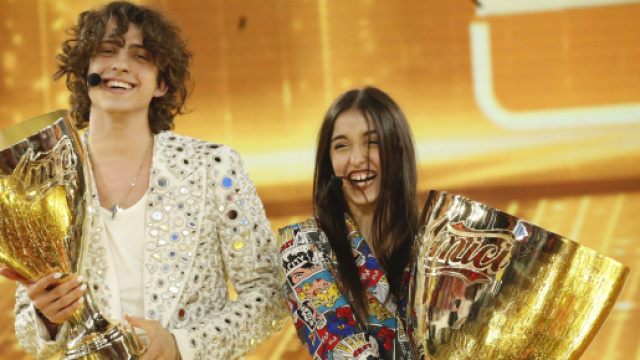 Sangiovanni e Giulia insieme dopo Amici: i due si rivedono presso gli studi Elios a Roma.