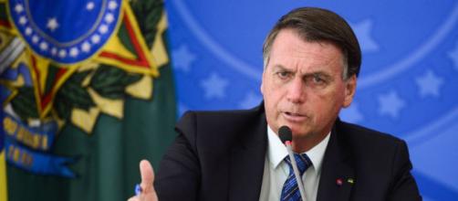 Presidente Bolsonaro mostra nervosismo ao falar da CPI da Covid (Agência Brasil)