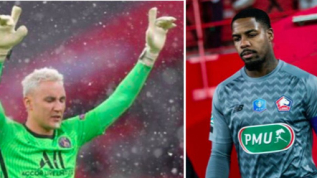 Trophée UNFP, le 'seum' des lillois - photos instagram Navas et Maignan