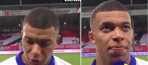 Les mots forts de Kylian Mbappé après le match contre Brest - Photo capture d'écran vidéo Canal+