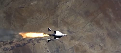 Virgin Galactic completes 1st spaceflight in over 2 years, inching closer to commercial service (Image source: Global News/YouTube)