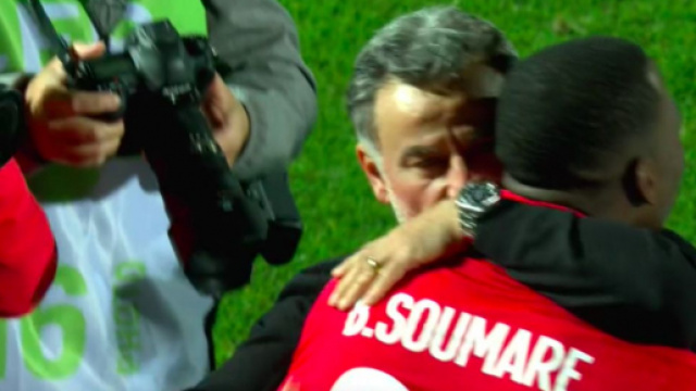 Les mots forts du coach lillois - Photo capture d'&eacute;cran vid&eacute;o Canal+