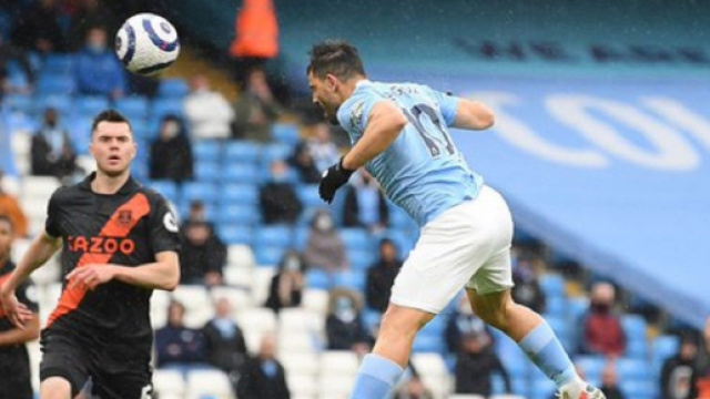 Sergio Agüero, un doublé record pour ses adieux (Photo : Twitter Manchester City)