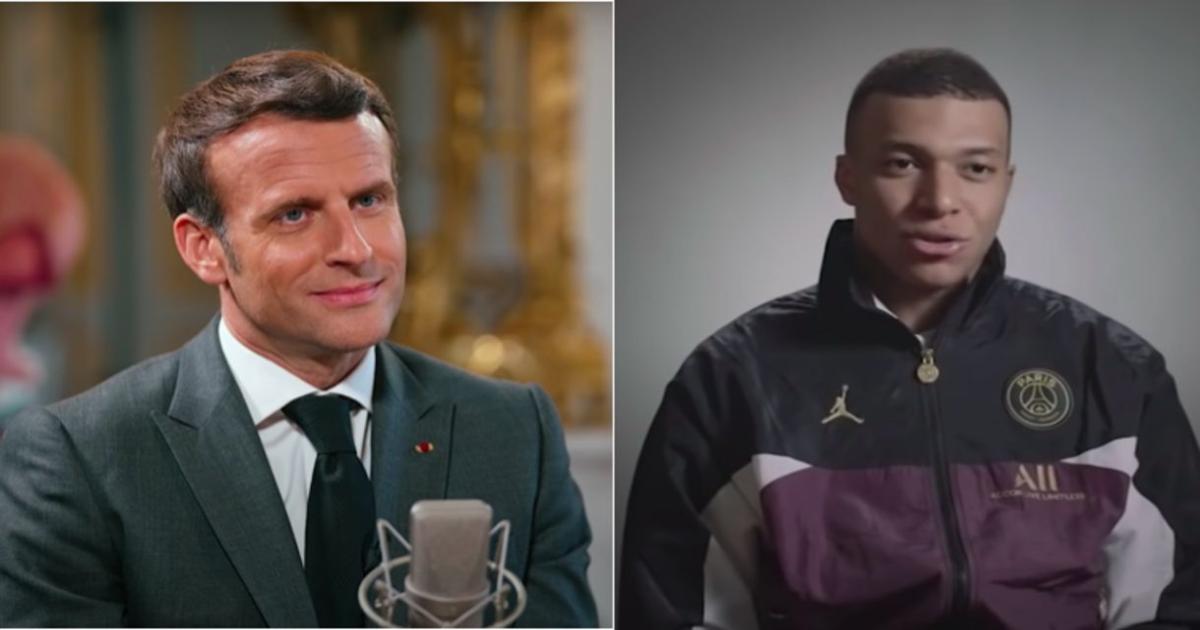 Vidéo : Emmanuel Macron annonce que Kylian Mbappé 'va ...