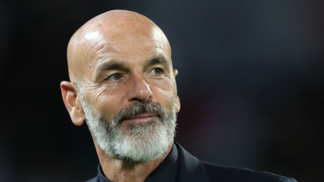 In foto Pioli, allenatore del Milan.