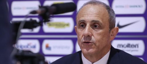 Ettore Messina, allenatore della Pallacanestro Olimpia Milano, di proprietà dello stilista Giorgio Armani.