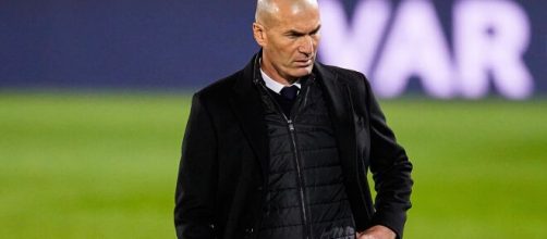 Zinedine Zidane, allenatore del Real Madrid.