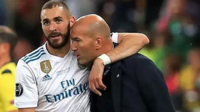 Karim Benzema et Zinedine Zidane ont tout gagné ensemble au Real Madrid. (Photo : Instagram Karim Benzema)