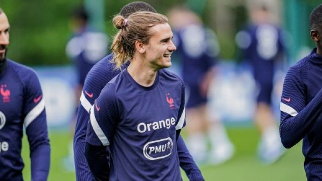 Les joueurs de l'Équipe de France savent combien ils gagneront s'ils remportent l'Euro. (Photo : Twitter Équipe de France)