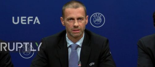 Aleksander Ceferin, presidente della Uefa.
