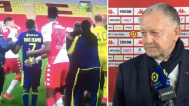 ASM-OL: Jean-Michel Aulas détruit les monégasques et leur attitude (Vidéo). Capture écran