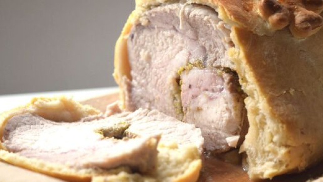 Filetto in crosta, un succulento piatto unico.