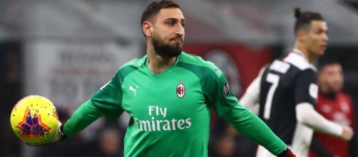 Donnarumma, portiere del Milan.