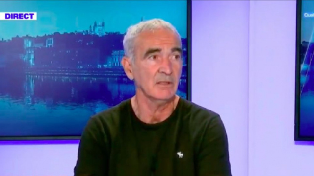 Raymond Domenech - photo capture d'écran vidéo Twitter BFM Lyon