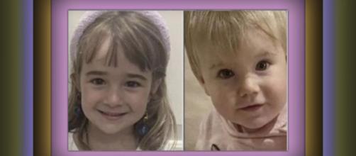 Imagen de los rostros de las niñas desaparecidas en Tenerife, Olivia y Anna Gimeno Zimmermman. (Twitter: @telecincoes)