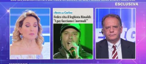 Barbara D'Urso, frecciatina a Fedez.