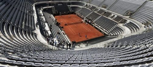 Il Centrale del Foro Italico, 'tempio' del tennis italiano.