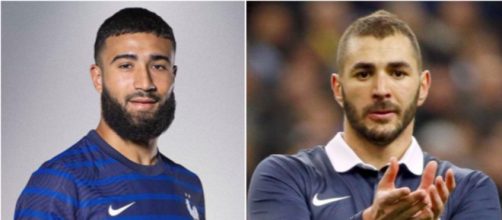 Nabil Fekir et Karim Benzema pourraient jouer l'Euro - photos captures d'écran Twitter et Instagram