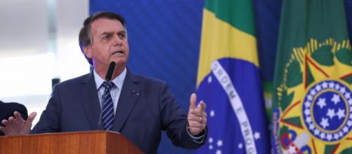Ainda no evento, Bolsonaro ameaçou emitir um decreto a respeito da 'liberdade' do cidadão (Marcos Corrêa/PR)