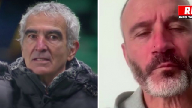 Eric Di Meco se paye Raymond Domenech - Photos captures d'écran vidéo Youtube