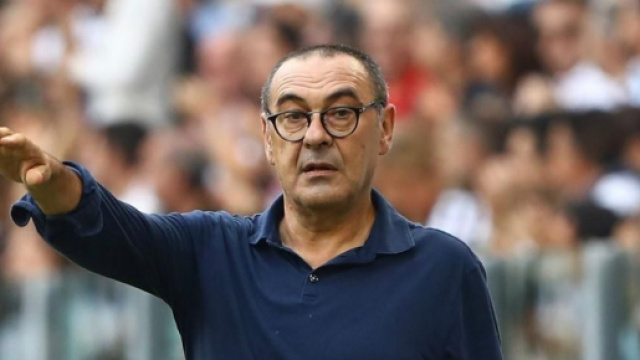 Maurizio Sarri, ex tecnico della Juventus.