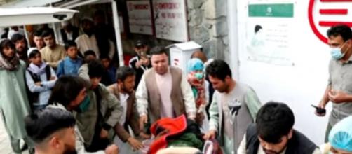 At least 40 killed in school blast in Afghanistan capital (Image source: Reuters/YouTube)