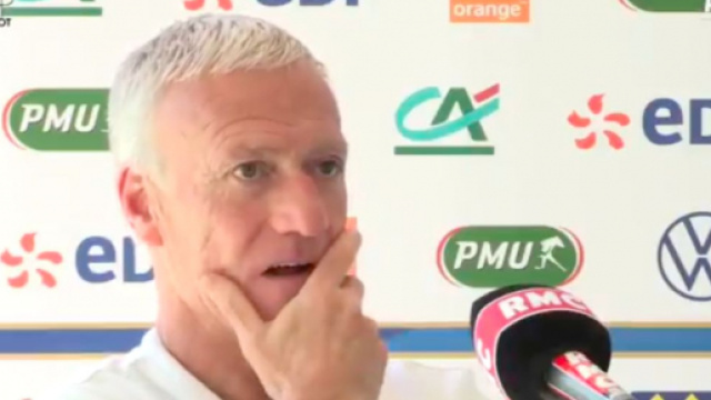Didier Deschamps devrait décevoir les fans de l'équipe de France avec sa composition d'équipe - Photo capture d'écran vidéo Twitter