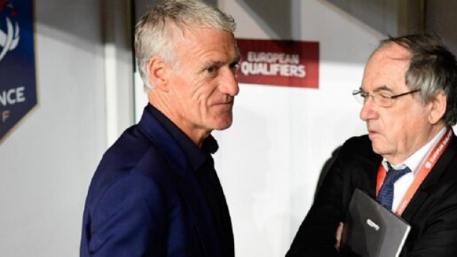 Noël Le Graët a fixé l’objectif de l’équipe de France pour l’Euro - (Capture d'ecran vidéo RMC Sport)