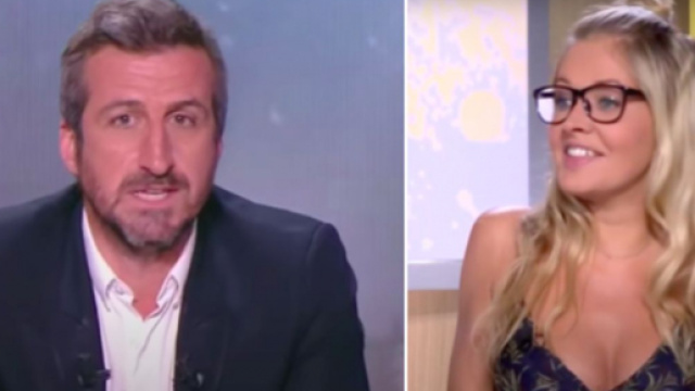 Johan Micoud et Carine Galli sur la chaîne L'Équipe - photos captures d'écran vidéos Youtube