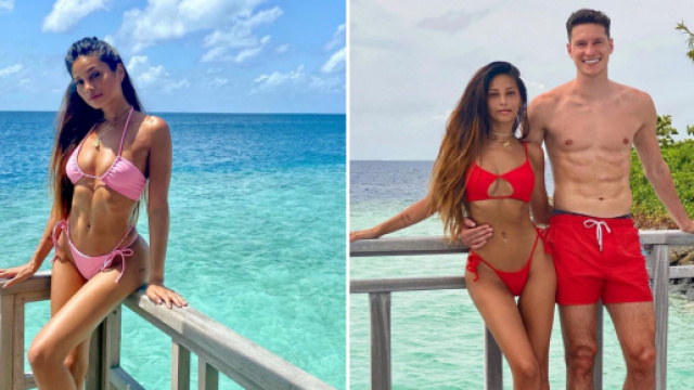 Montage photos Draxler et sa petite copine