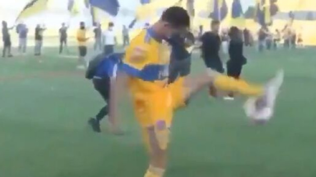 Florian Thauvin présenté par les Tigres. (image capture Tigres Twitter)