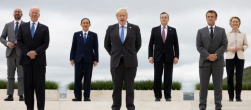 G7 leaders (Image source: Simon Dawson/No 10 Downing Street)