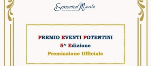 5° Edizione Premio Eventi Potentini.