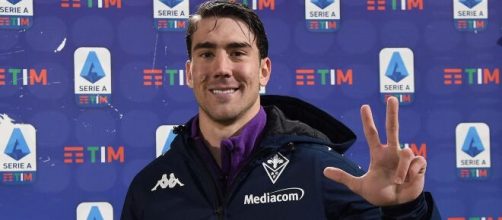 Dusan Vlahovic della Fiorentina.