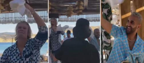 Chicha, alcool : les vacances d'Haaland et Mahrez à ...