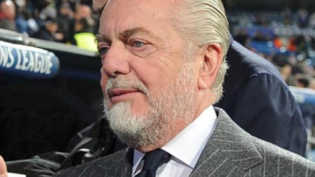 Aurelio De Laurentiis, presidente del Napoli.
