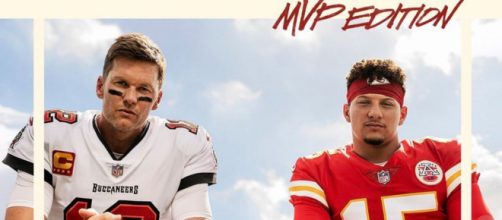 Brady and Mahomes on the cover of Madden 22 (Image Source: EASports)
