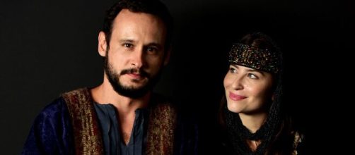 Isaque e Rebeca terão Esaú e Jacó em 'Gênesis' (Divulgação/Record TV)