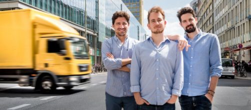 Luis Bardají, Gabor Balogh y Ramón Castro, fundadores de Trucksters.