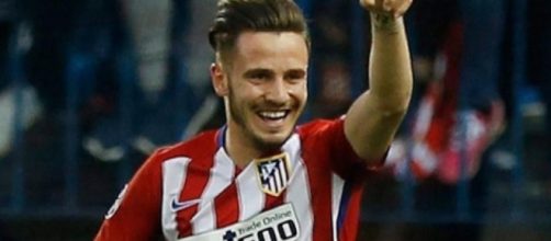 Saul, centrocampista dell'Atletico Madrid.