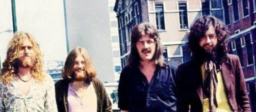 Led Zeppelin a Milano nel 1971 prima del concerto del Vigorelli