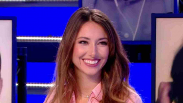 Delphine Wespiser dans TPMP. Source : Capture d'écran C8