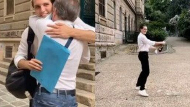 Tommaso Stanzani si è diplomato: assente Zorzi.