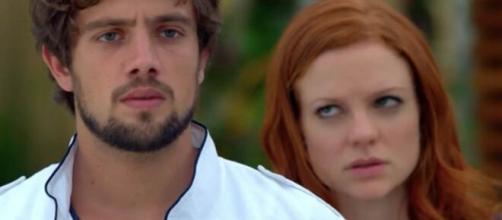 Rodrigo e Nanda ficarão chocados com flagra em 'A Vida da Gente' (Reprodução/TV Globo)